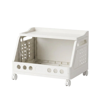 ⏰Carrello Organizer Multilivello Pieghevole con Ruote