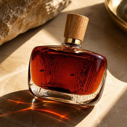 ✨ Profumo Elegante a Lunga Durata 100 ml | Fragranza Intensa al Garofano 🌸 | Bottiglia Ispirata al Legno, da Esporre 🪵 | Unisex, per Ogni Occasione 🎁